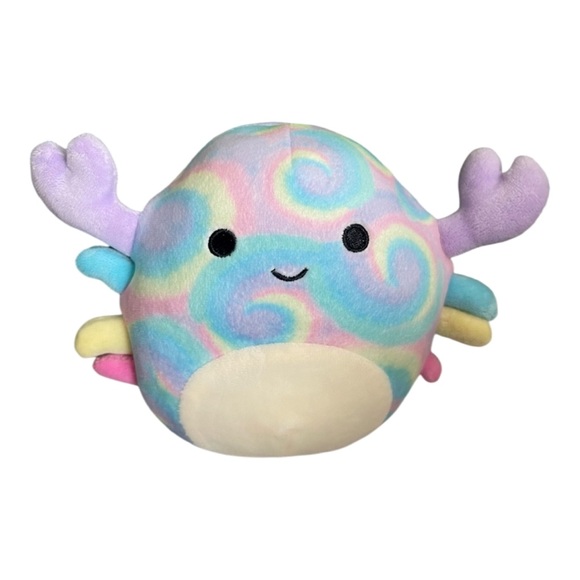 Christabel the Tie Dye Crab Squishmallows 5" - Picture 1 of 6